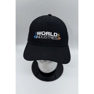 WORLD INDUSTRIES Cap Hat Wet Willy Vs Flameboy Snapback Skateboard NEW NWT